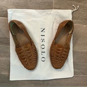 Woven men’s slip on shoes